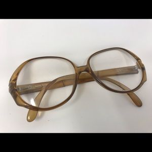 Vintage Terri Brogan 8741 11 Brown Optyl Women's Eyeglass Frame Canada 52-14-130
